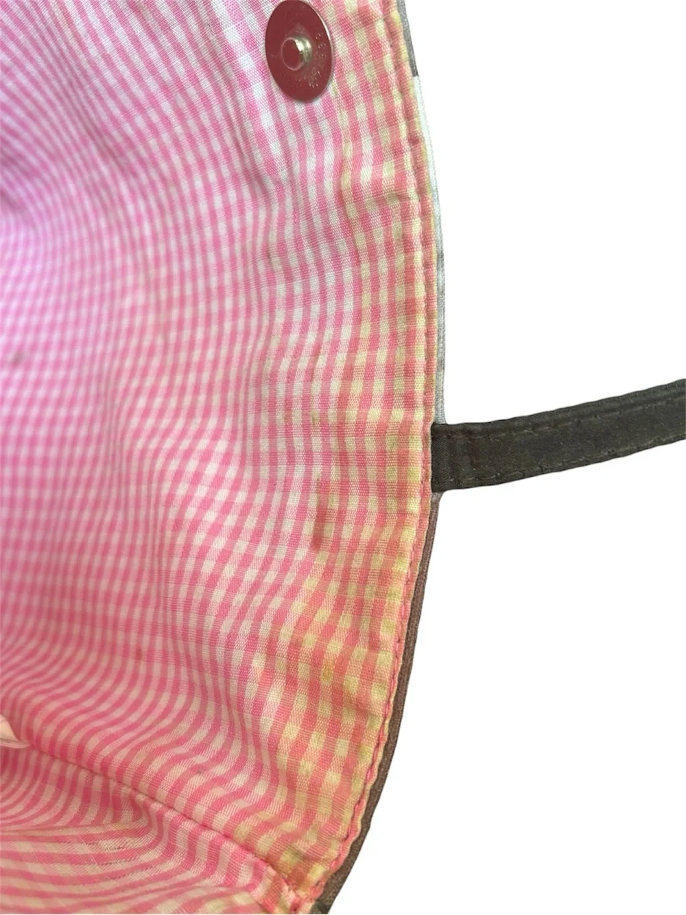 Marilyn Monroe Graphic Print Tote Bag, Lined Pink Interior, Black Handles